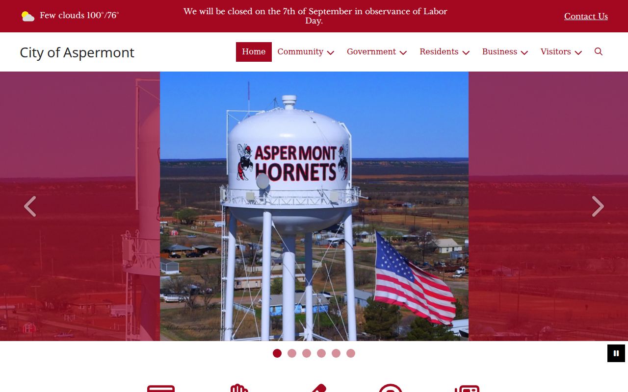 Stonewall County traffic court record route through Aspermont